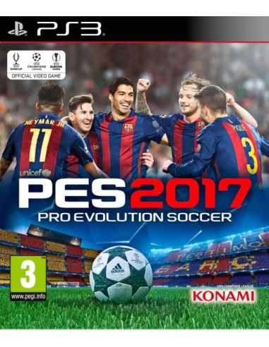 Pro Evolution Soccer 2017 - PS3