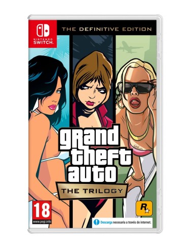 Grand Theft Auto Trilogy Definitive Edition - Nintendo Switch