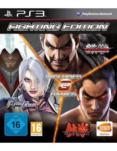 Fighting Edition SoulCalibur V + Tekken 6 y Tekken Tag Tournament - PS3