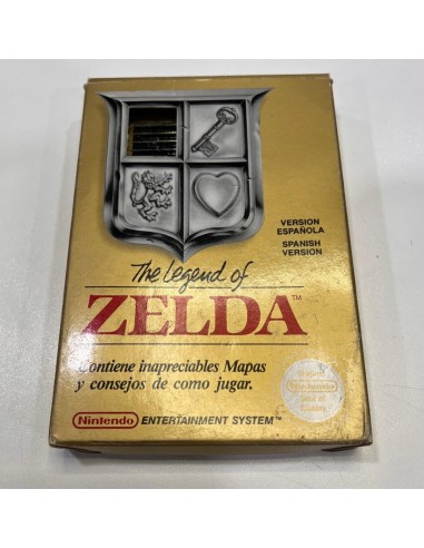 The Legend Of Zelda 1 - Versión Española - Sin mapa - Nintendo NES