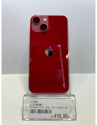 Iphone 13 mini 128gb - Rojo - Batería y pantalla Compatible