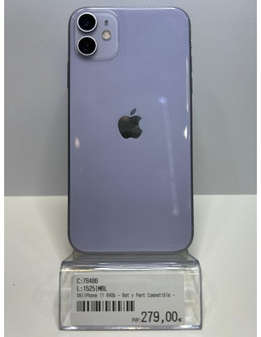 iPhone 11 64Gb - Bat y Pant Compatible - Malva