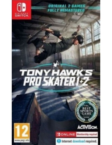 Tony Hawk's Pro Skater 1 & 2 - PAL UK - Switch