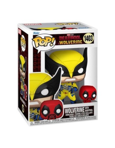 Funko Pop Wolverine with Babypool 1403