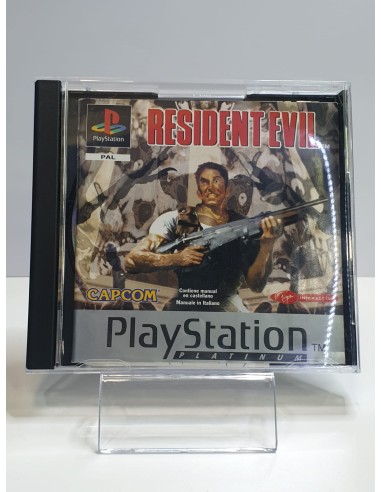 Resident Evil Platinum - solo manual y disco - PS1