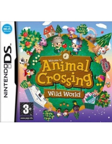 Animal Crossing Wild World - DS Carátula Fotocopia