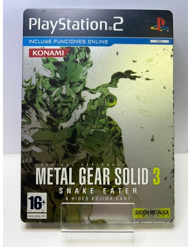 Metal Gear Solid 3 - Steelbook - PS2