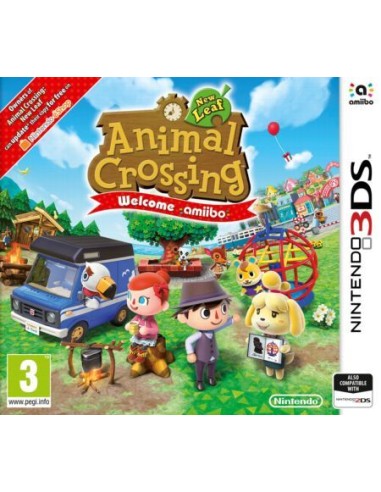 Animal Crossing New Leaf + Tarjeta Amiibo - 3DS