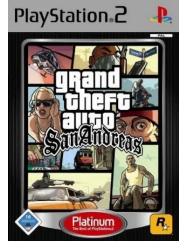 Grand Theft Auto San Andreas Platinum - PS2