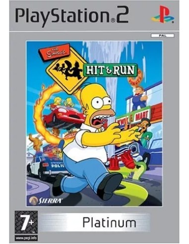 The Simpsons: Hit and Run Platinum - PS2