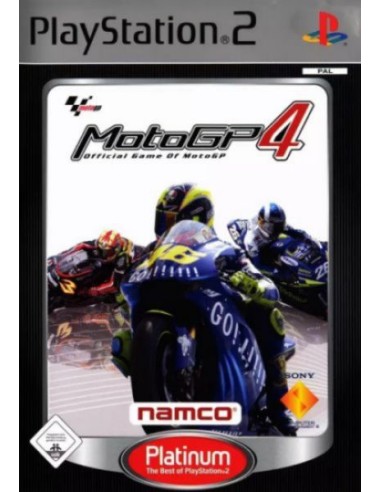 Moto GP 4 - PAL UK - Platinum - PS2