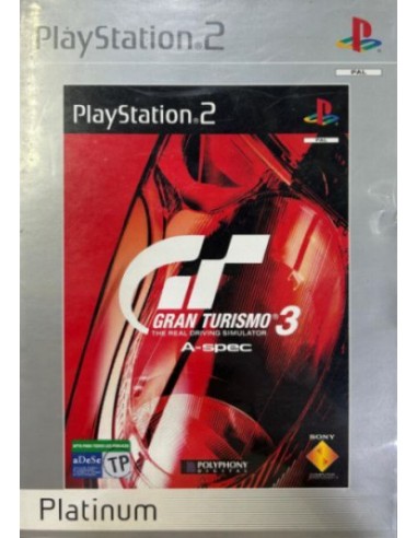 Gran Turismo 3 - Platinum - PS2