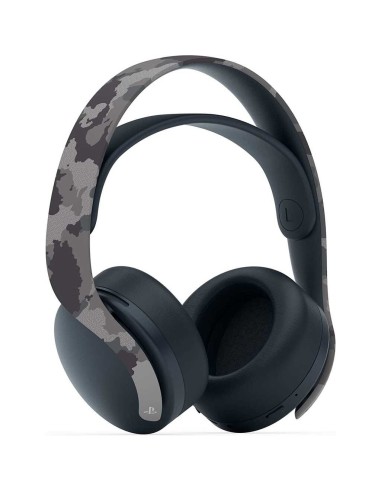 Auriculares SONY Pulse 3D Wireless Headset - Camo Grey - Gris Camuflaje - PS4 y PS5