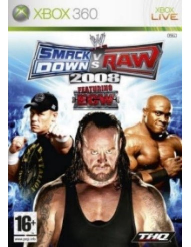 WWE Smackdown Vs Raw 2008 - Xbox 360