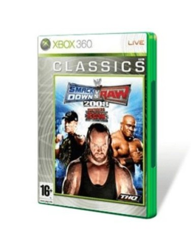 Smackdown Vs Raw 2008 - Classic - Xbox 360