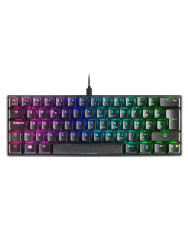 Teclado Mecánico Gaming Mkminibres - Mars Gaming - Rgb Switch Outemu Pro Negro - Idioma Español