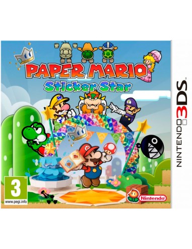 Paper Mario Sticker Star - 3DS