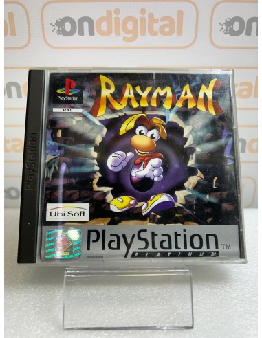 Rayman - Platinum - Completo - PS1