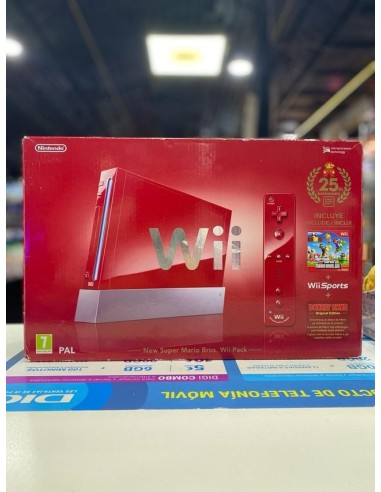 Consola Nintendo Wii 25th Anniversary Roja