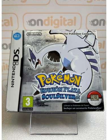 Pokemon Plata Silver Soul - Sin Pokewalker - DS