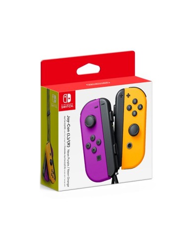 2 Joy-Con Morado/Naranja - Nintendo Switch