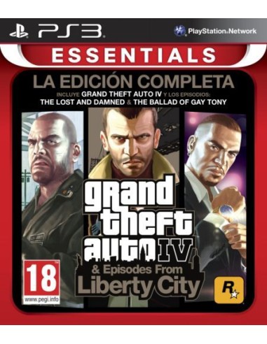 GTA IV Essentials Complete Edition - PS3