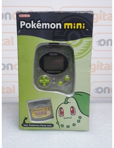 Pokemon Mini Consola Nintendo Chikorita Verde