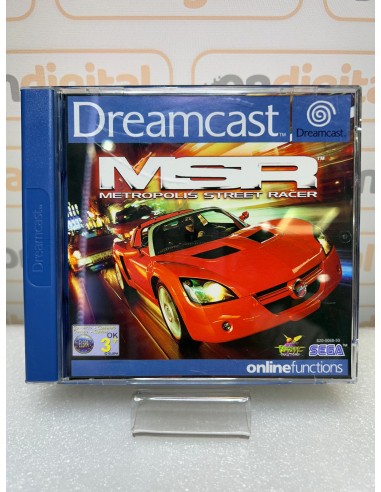 MSR Metropolis Street Racer - Sega Dreamcast