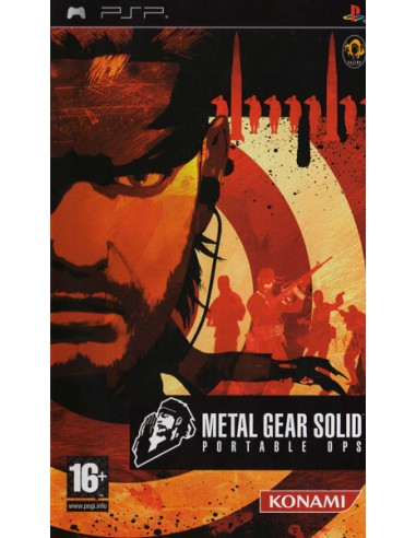 Metal Gear Solid Portable Ops - PSP