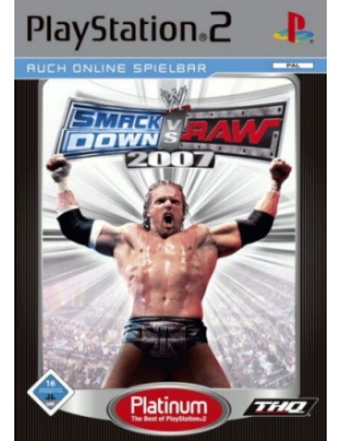 WWE Smackdown! Vs Raw 2007 Platinum - PS2