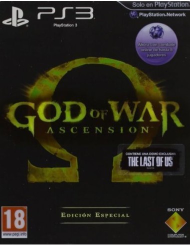 God of War Ascension Edición Especial - PS3