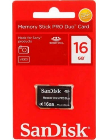 Memory Stick Pro Duo 16 GB PSP