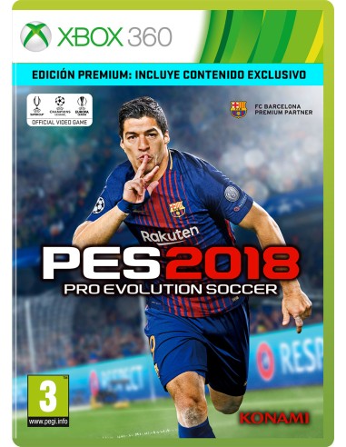 PES 2018 Premium Edition - Xbox 360