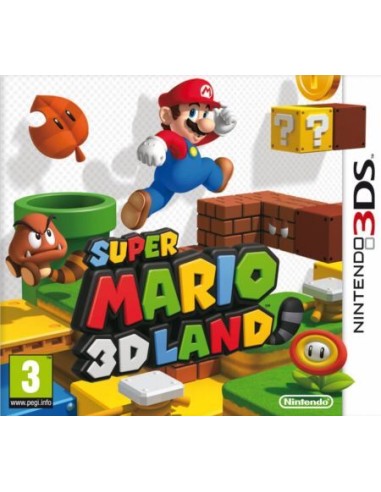 Super Mario 3D Land - 3DS - Carátula fotocopia