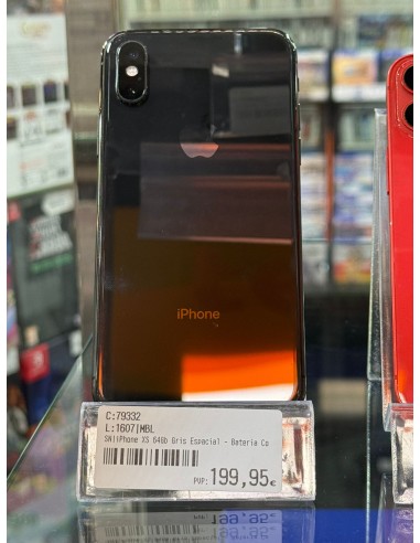 iPhone XS 64Gb - Batería nueva compatible - Gris Espacial