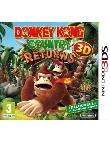 Donkey Kong Country Returns - 3DS