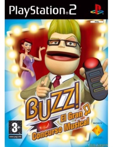 Buzz El gran concurso musical ps2