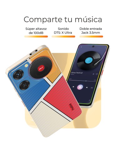 ZTE Nubia Music 4+128GB 6,6 Pop Art