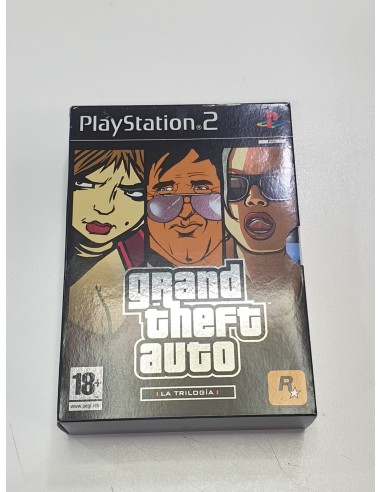 GTA Trilogy: GTA3 - GTA VC - GTA SA - PS2 Completo