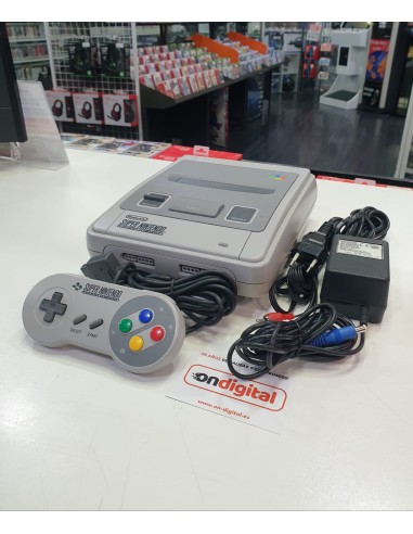 Consola Super Nintendo + Mando Original