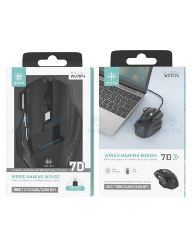 Ratón Gaming Cable 7D IKREA WG7074