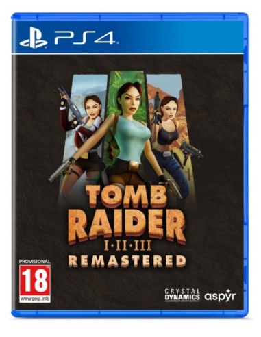 Tomb Raider I-III - Remastered Starring - PS4