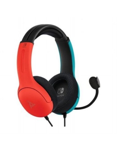 Auricular LVL40 Wired Azul y Rojo SWITCH