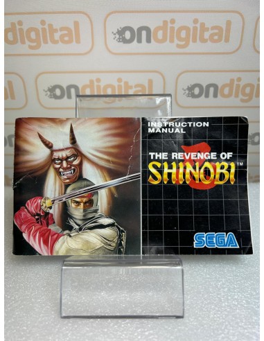 Manual The Revenge Of Shinobi - Mega Drive