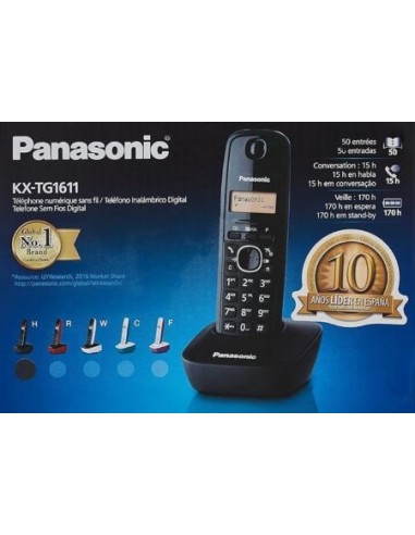 Teléfono Inalámbrico Panasonic KX-TG1611