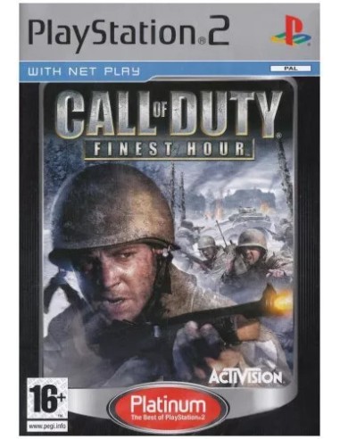 Call Of Duty Finest Hour Platinum - PS2