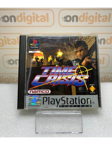 Time Crisis - Platinum - Completo - PS1