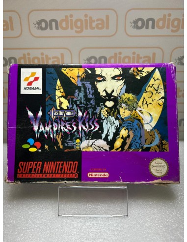 Castlevania Vampire Kiss - Super Nintendo - SNES