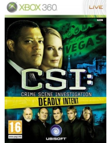 CSI Determinación Mortal - Xbox 360