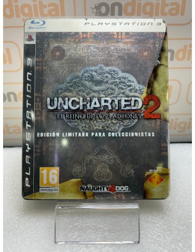 Uncharted 2: El Reino de los Ladrones - Edición Limitada para coleccionistas - Steelbook - PS3